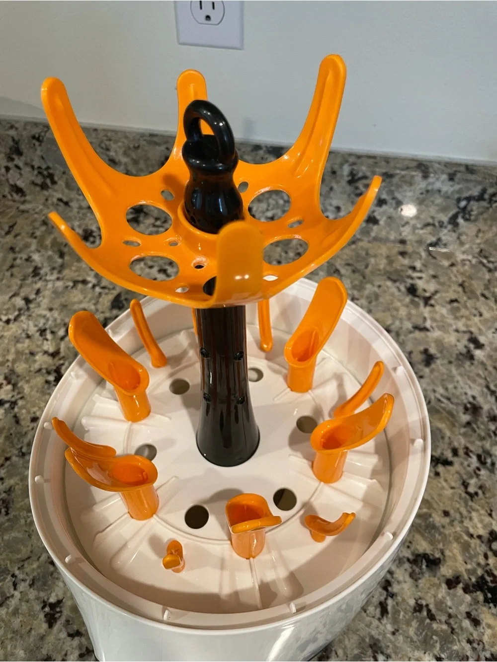 White and Orange One Step Sterilizer Dryer